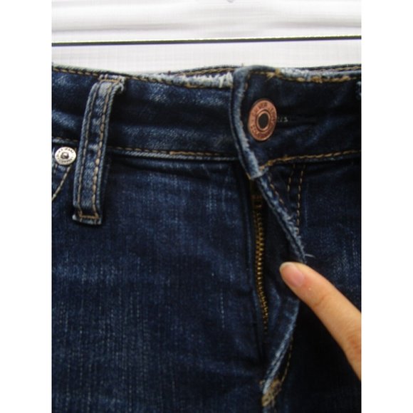 Silver Jeans 28 Boyfriend Western Glove Work Denim Pants Logo 31X31 - Picture 2 of 11